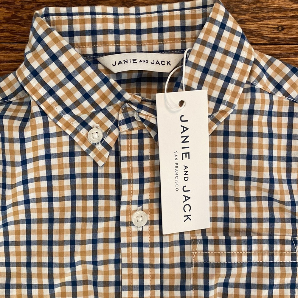 BNWT Janie & Jack Button Down - Picture 2 of 6